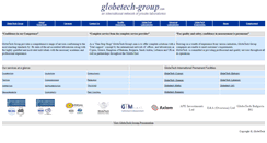 Desktop Screenshot of globetech-group.com